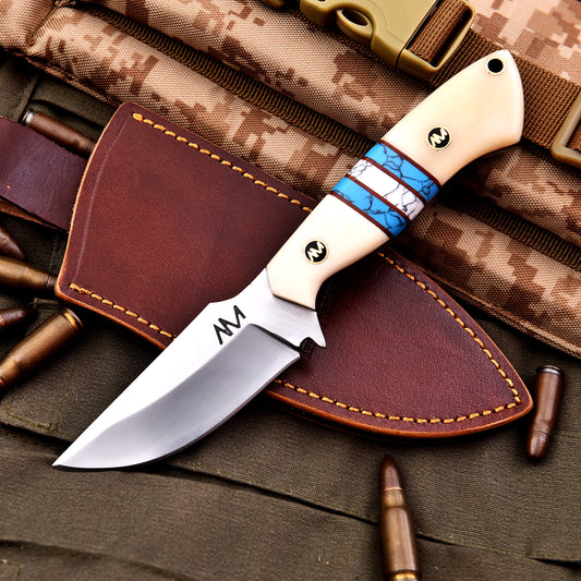 AM Arctic 8" Hunting Knife with Exotic Handle