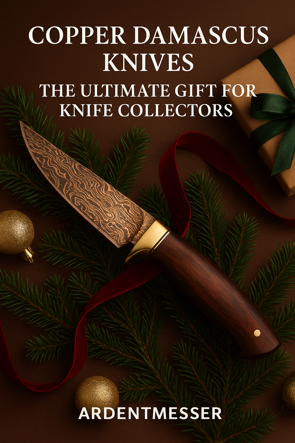 Copper Damascus Knives: The Ultimate Gift for Knife Collectors